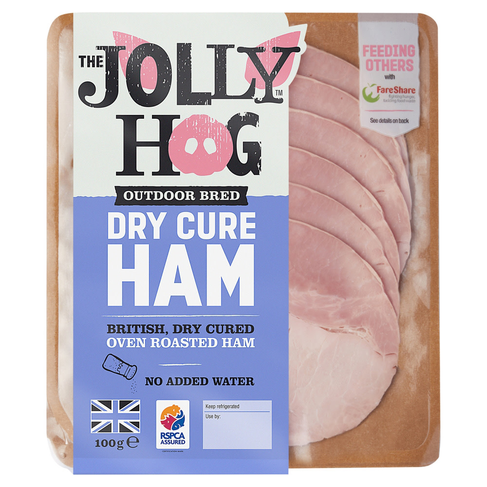 The Jolly Hog Outdoor Bred Roasted Ham 100G
