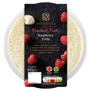 Co-op Irresistible Raspberry Trifle 850g
