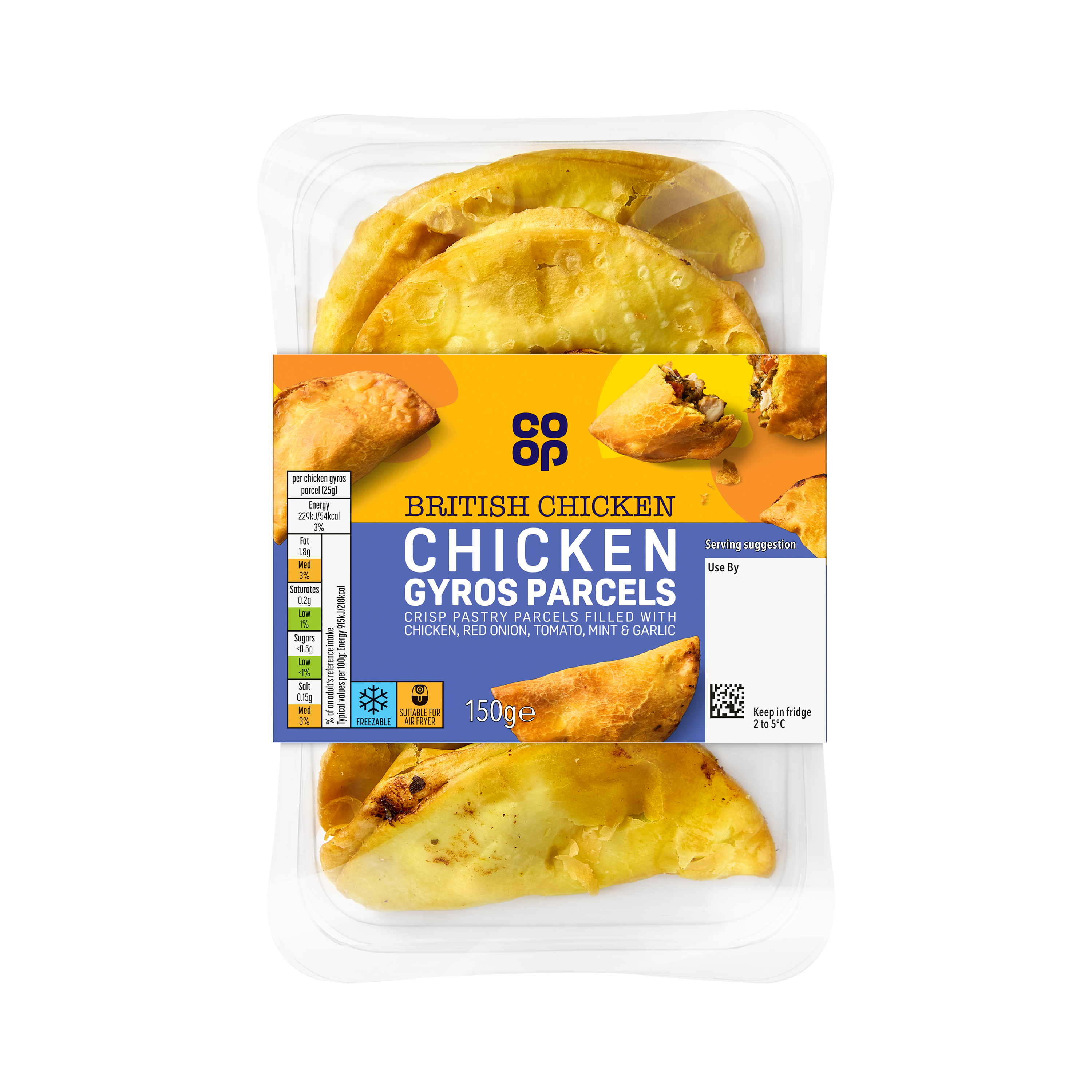 Co-op Chicken Gyros Parcels ​150g