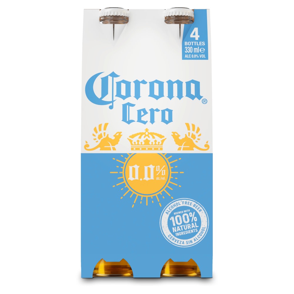 Corona Zero Bottle 4x330ml