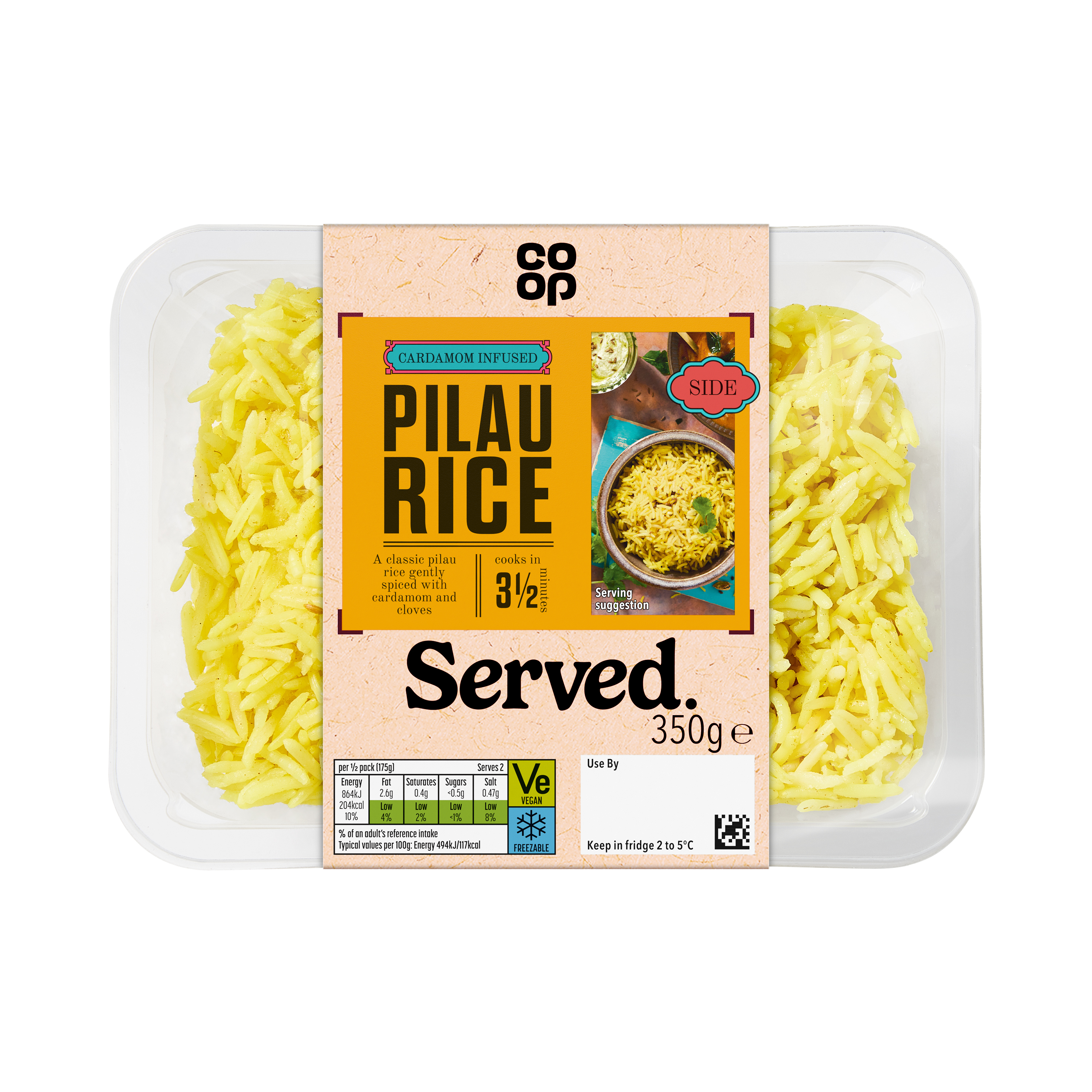 Co-op Pilau Rice 350g
