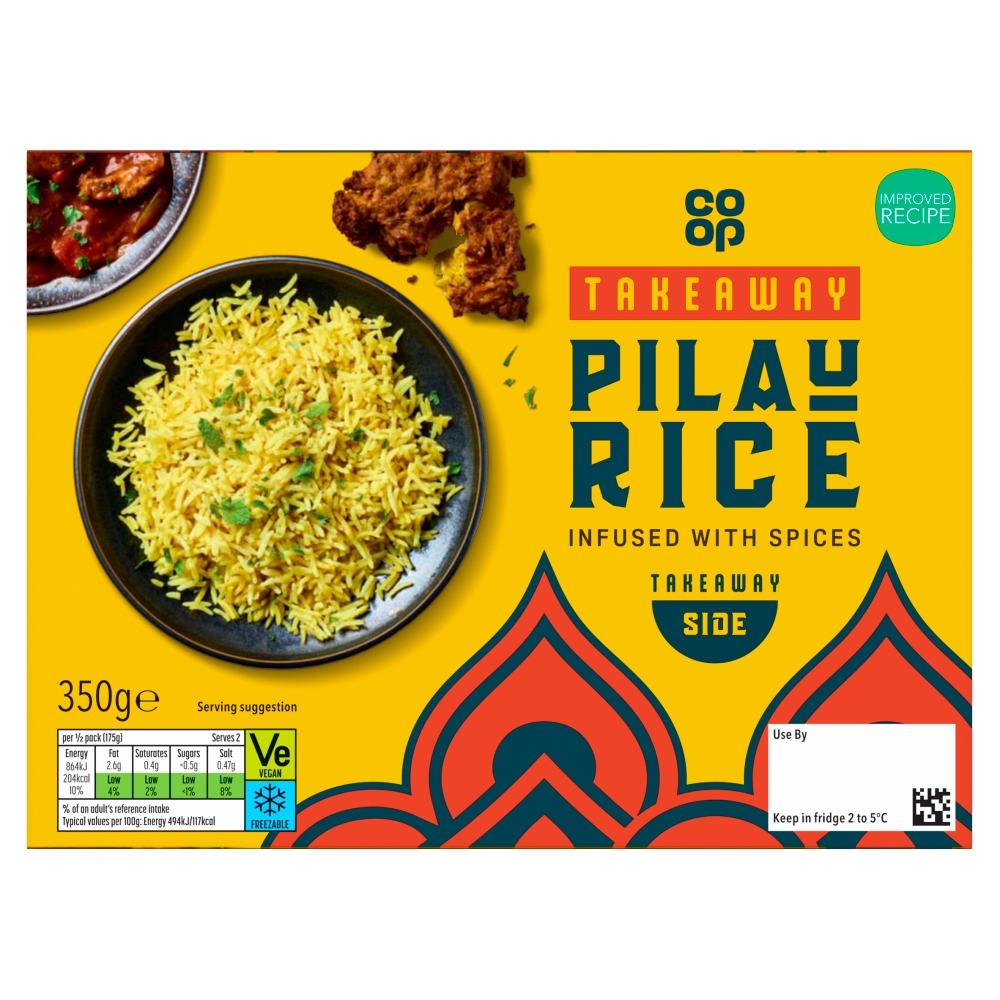 Co-op Pilau Rice 350g