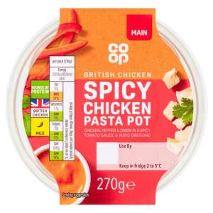 Co-op Spicy Chicken Pasta Pot 270g