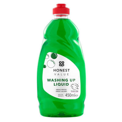 Co-op Honest Value Original Washing Up Liquid 450ml