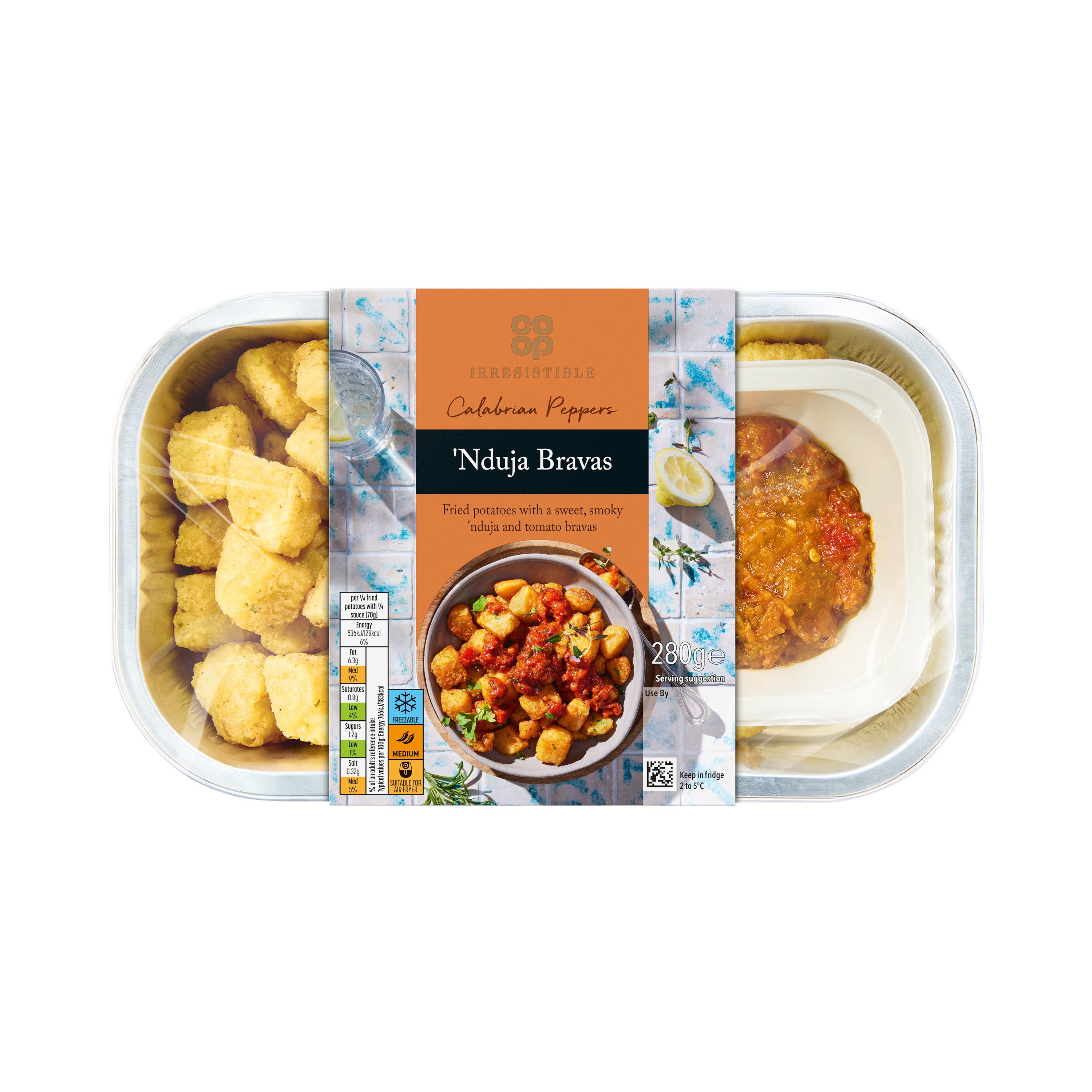 Co-op Irresistible Nduja Bravas 280g