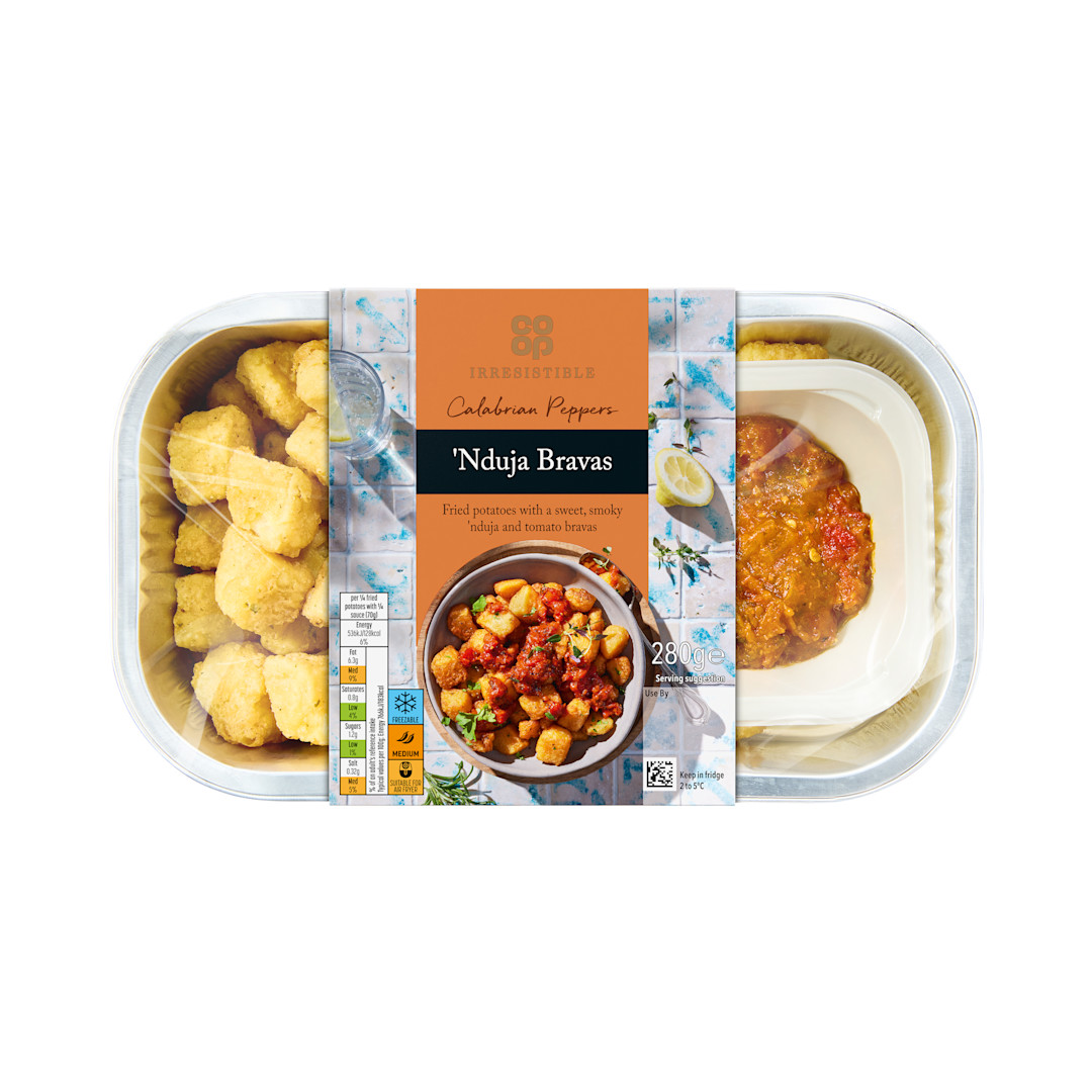 Co-op Irresistible Nduja Bravas 280g