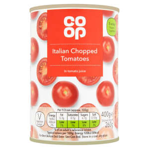 Co-op Italian Chopped Tomatoes 400g
