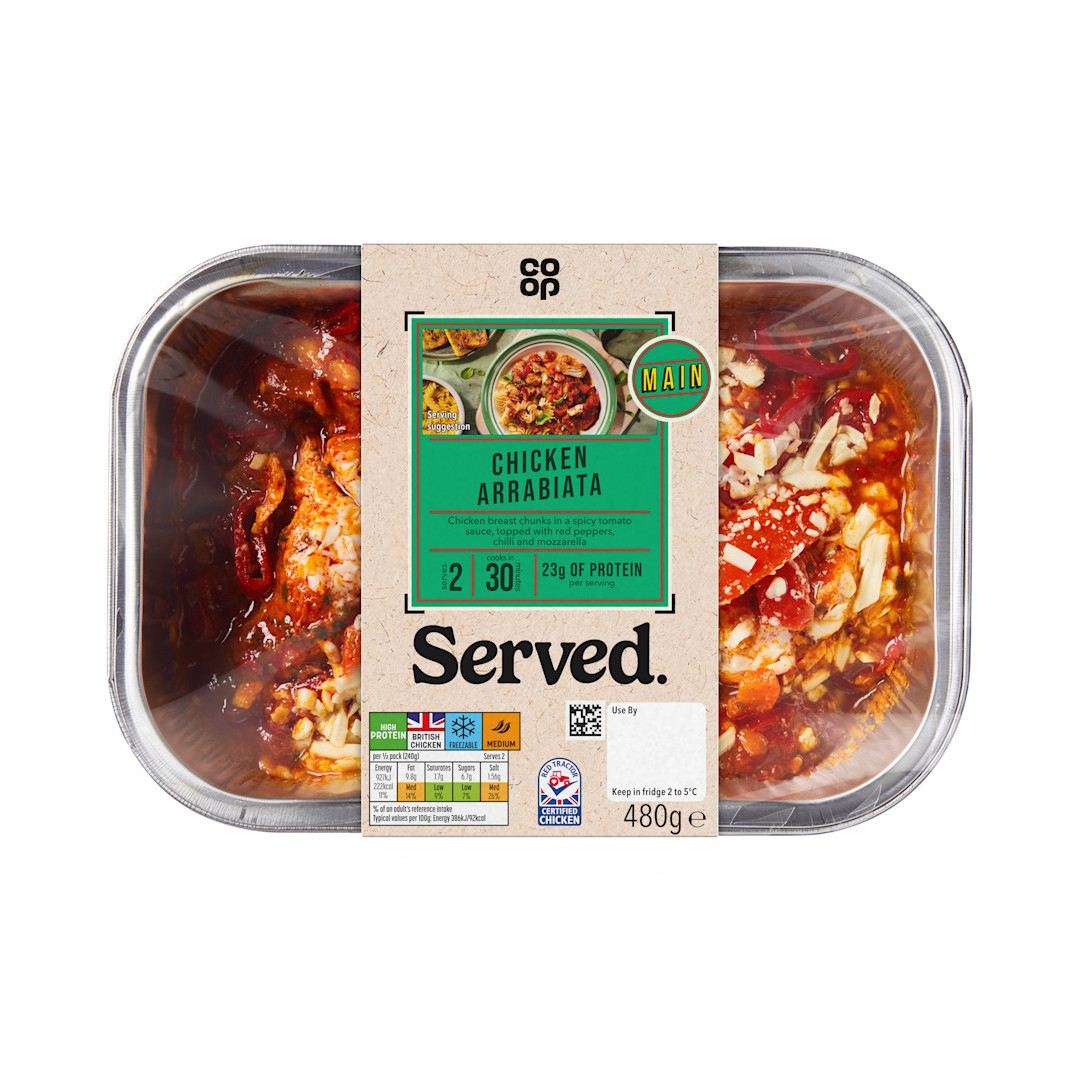 Co-op Spicy Chicken Arrabiata 480g