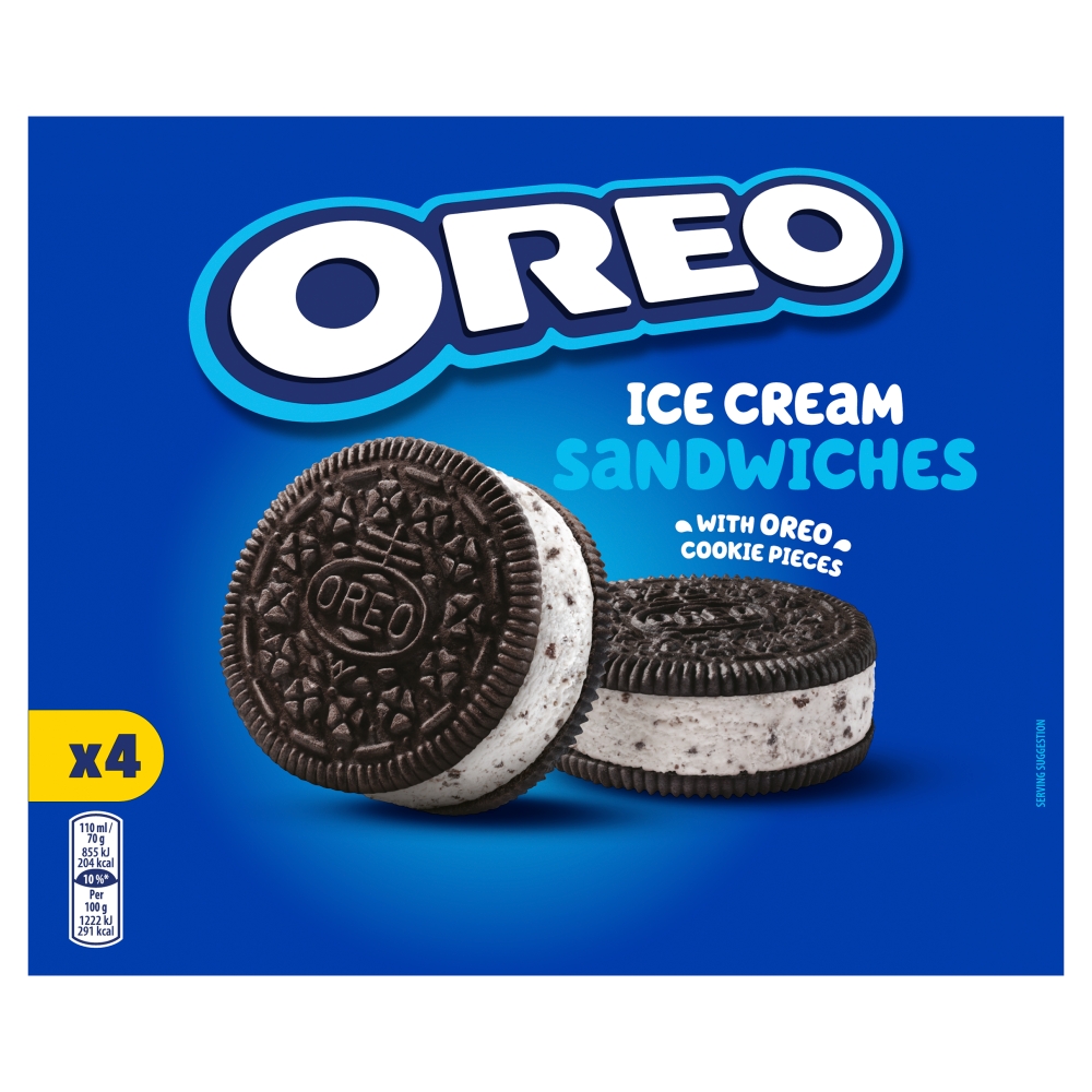 Oreo Big Sandwich Ice Cream 4x110ml