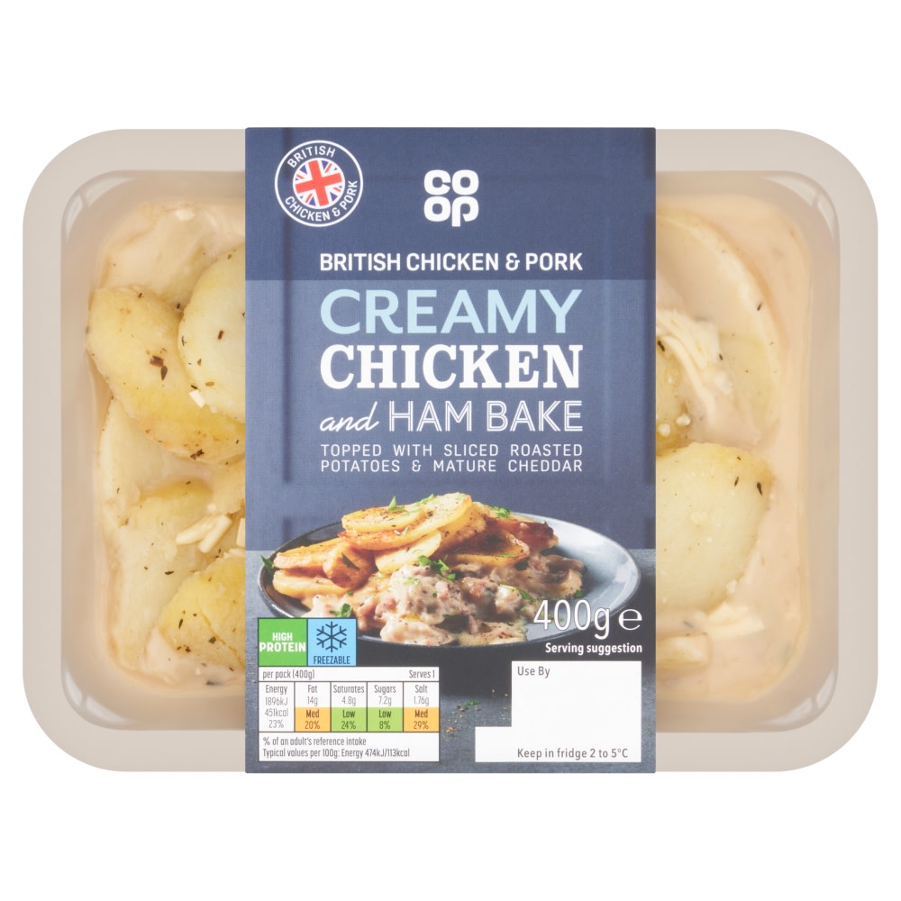 Co-op Traditional Chicken and Ham Bake 400g