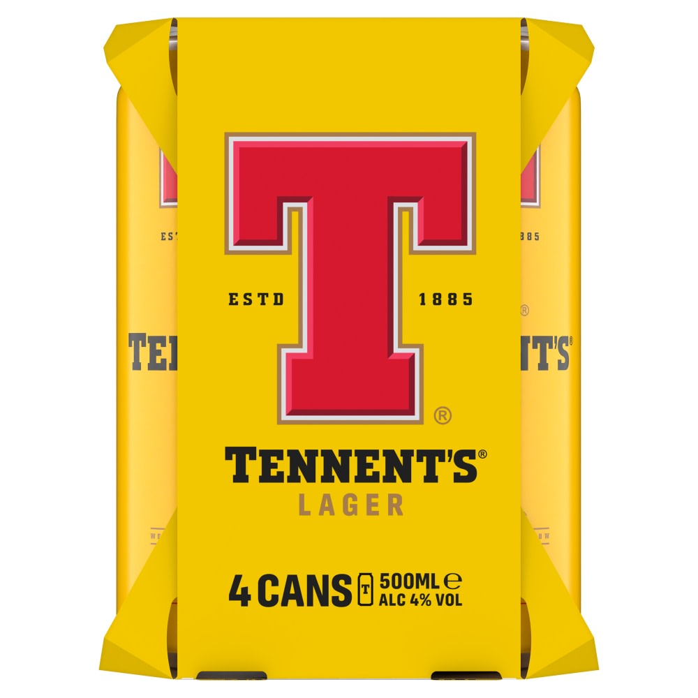 Tennent's Lager 4 x 568ml