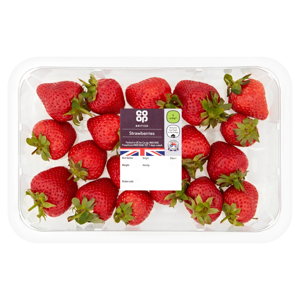 Co-op Strawberries Large Punnet each