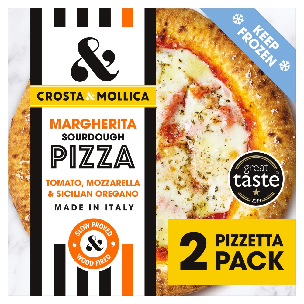 Crosta & Mollica Pizzetta Margherita 2pk