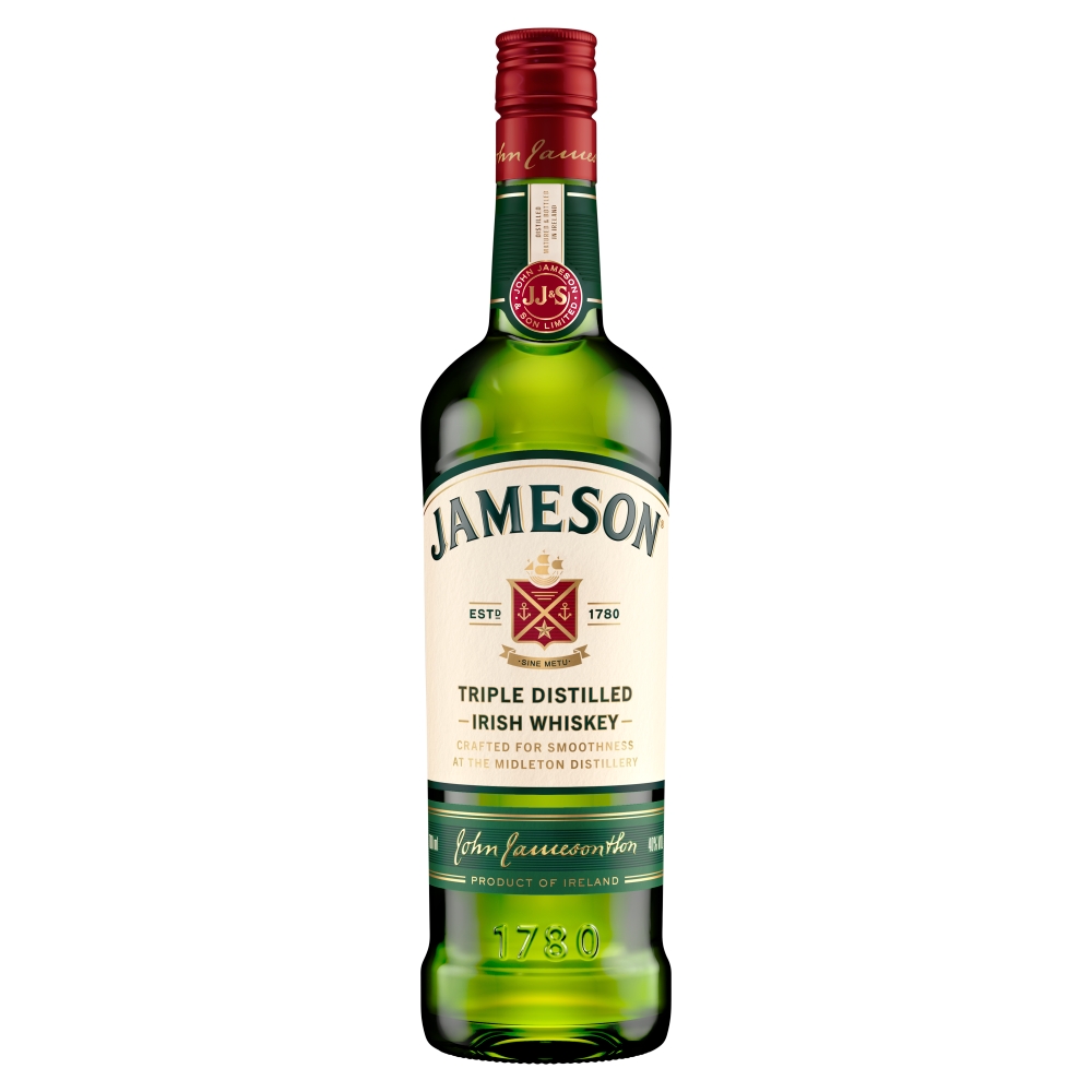 Jameson Triple Distilled Irish Whiskey 70cl