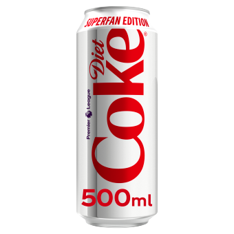 Diet Coke Cola Superfan Can 500ml