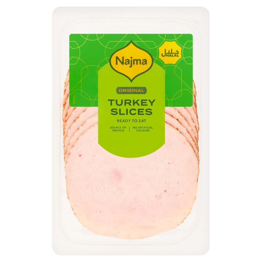 Najma Smoked Sliced Turkey Rashers 150g