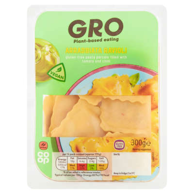 GRO Arrabbiata Ravioli 250g