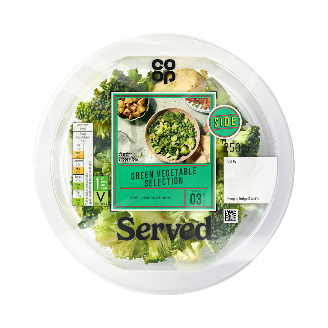 Co-op Green Veg Medley 250g