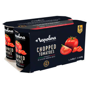 Napolina Chopped Tomatoes 6x400g