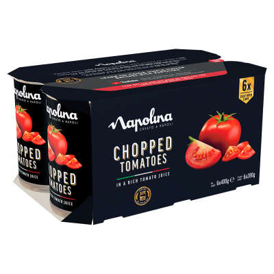 Napolina Chopped Tomatoes 6x400g