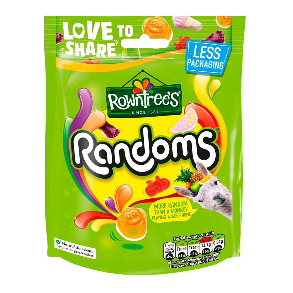 Rowntree's Randoms Sweets Sharing Bag