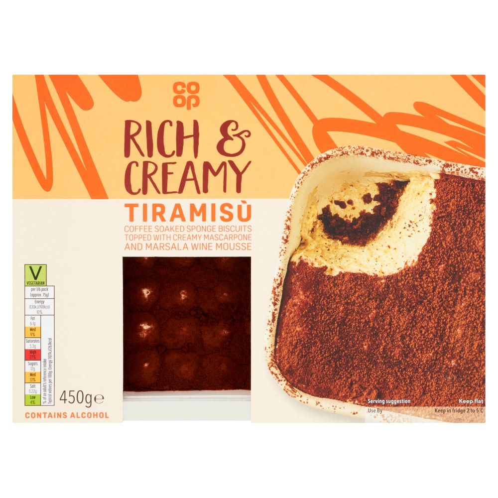 Co-op Tiramisu 450g