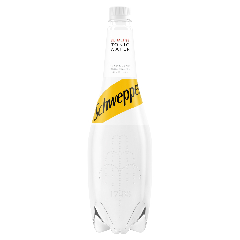 Schweppes Slimline Indian Tonic Water with Lemon 1L