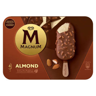 Magnum 4 Almond 4x100ml