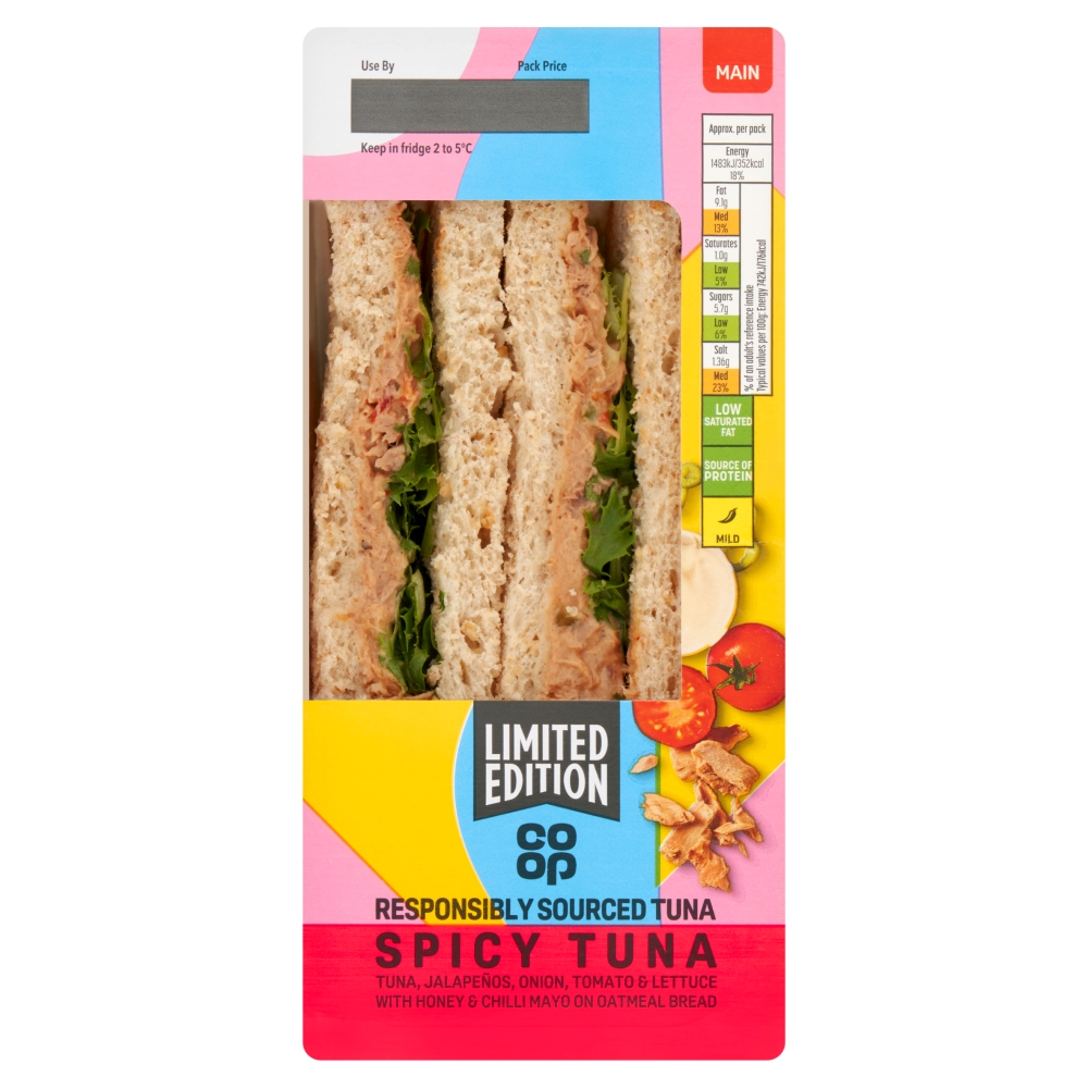 Co-op Limited Edition Spicy Tuna Sandwich