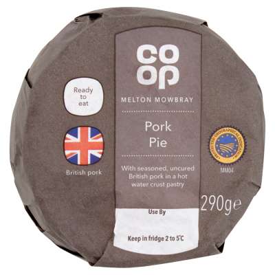 Co-op Melton Mowbray Pork Pie 290g