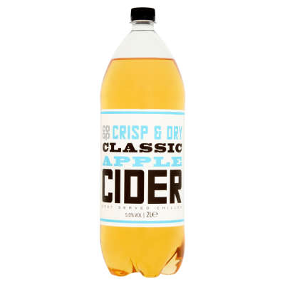 Co-op Crisp & Dry Classic Apple Cider Bottle 2 Ltr