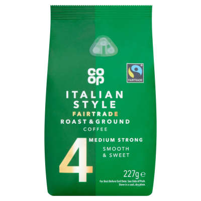 Co-op Fair Trade Roast and Ground Coffee
