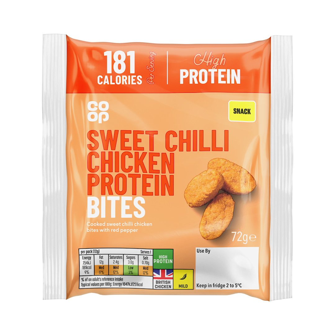 Co-op Sweet Chilli Protein Bites 72g
