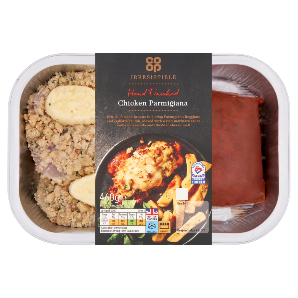 Co-op Irresistible Chicken Parmigiana 460g