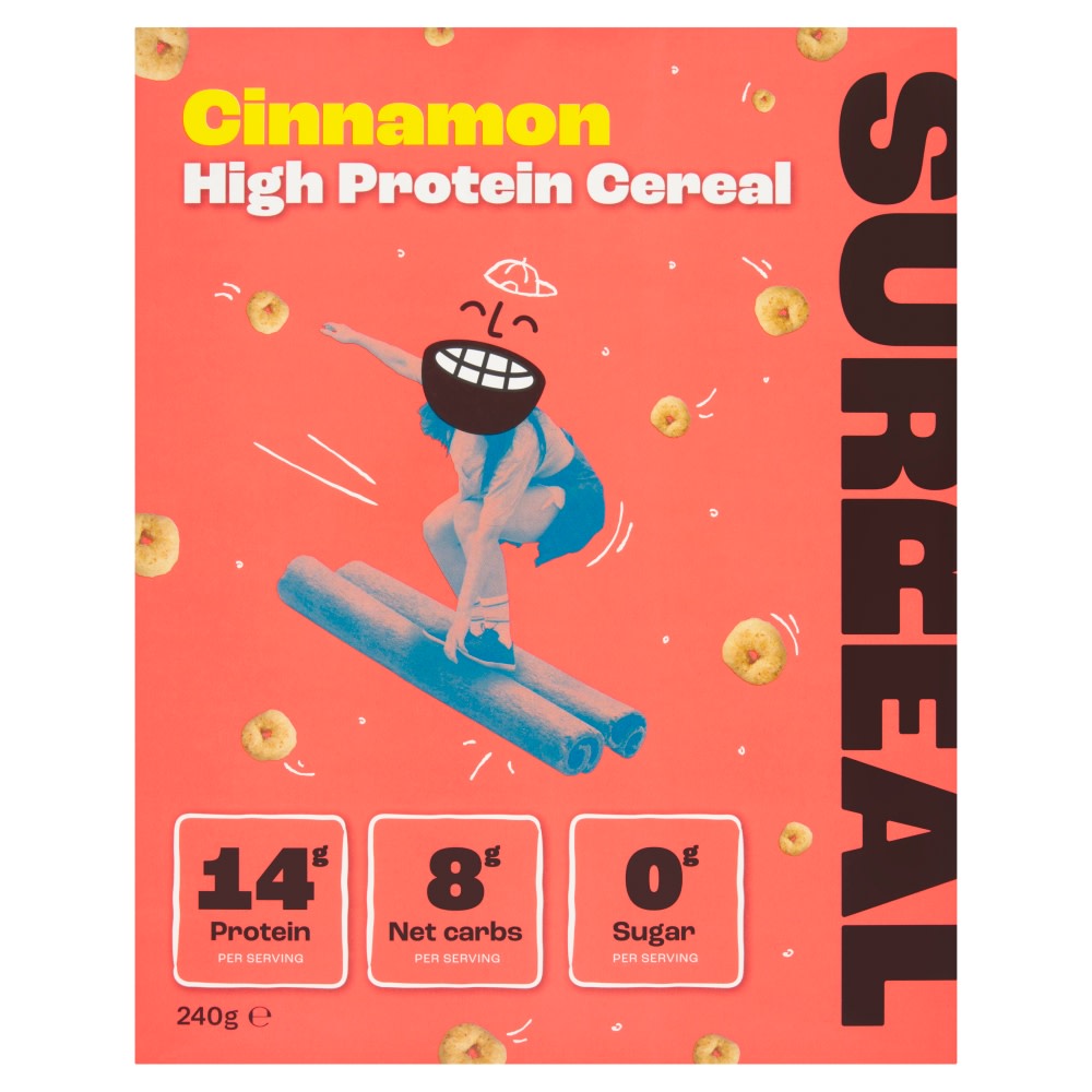 Surreal High Protein Low Sugar Cinnamon Cereal 240g