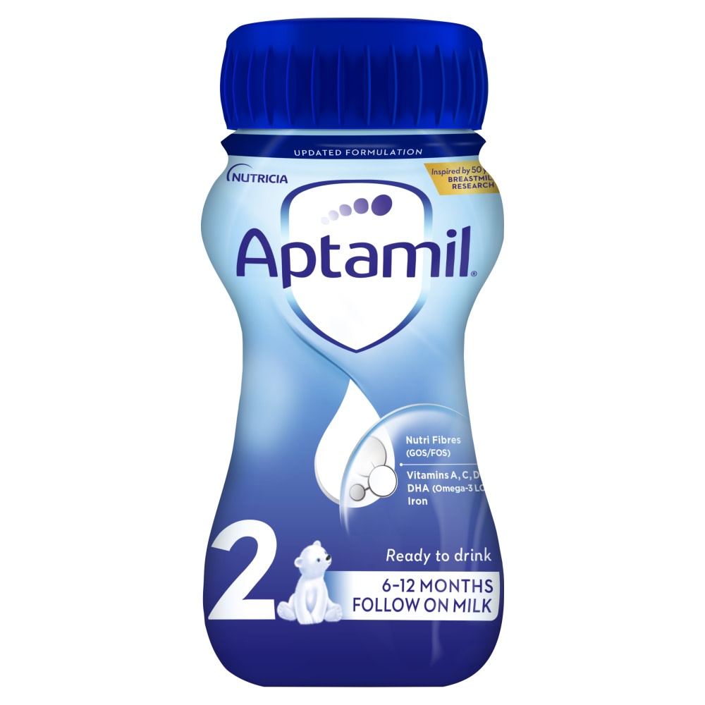 Aptamil 3 Ready to Feed Follow on Milk 6-12 months