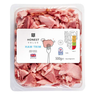 Co-op Honest Value Ham Trim 500g