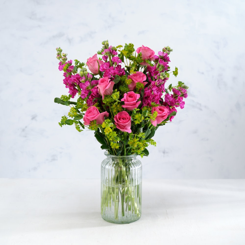 Scented Rose & Stocks Bouquet