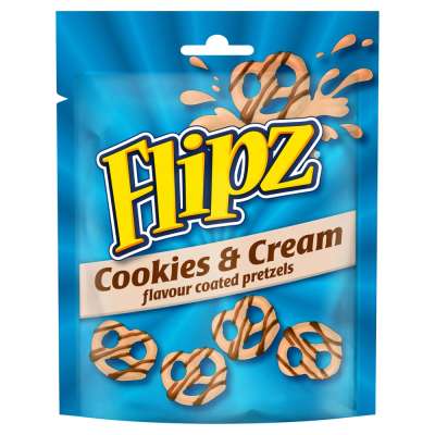 Mcvities Flipz Pretzels Cookies & Cream 90g