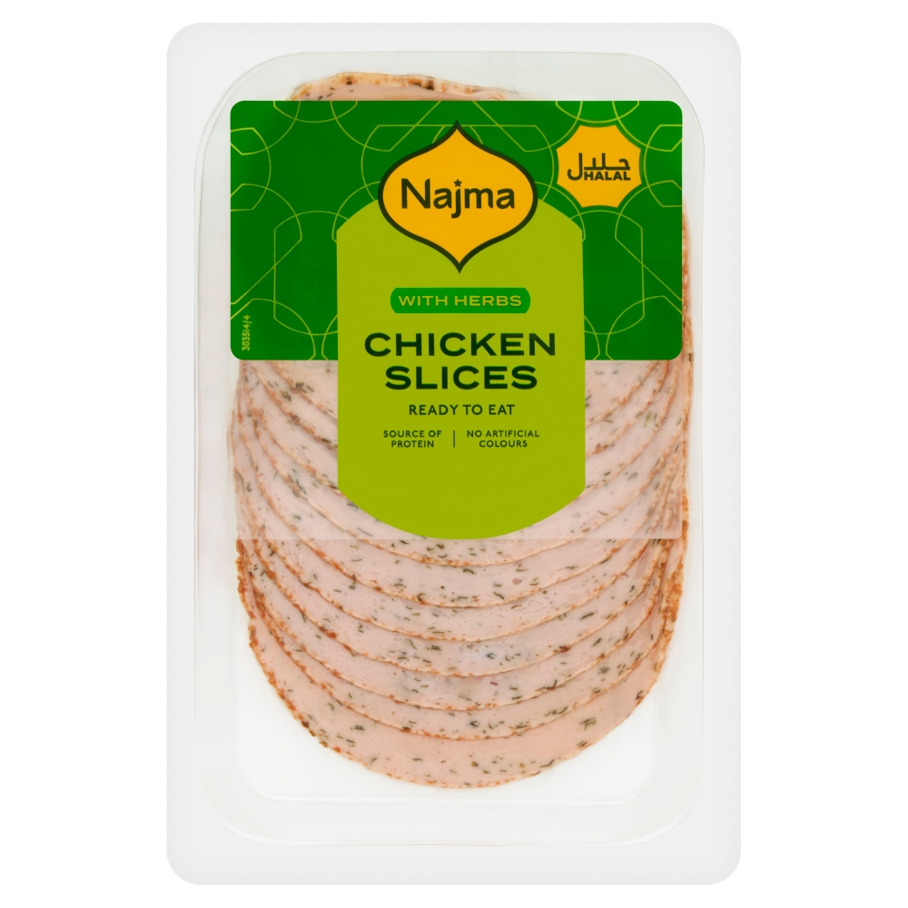 Najma Sliced Chicken & Herbs 150g