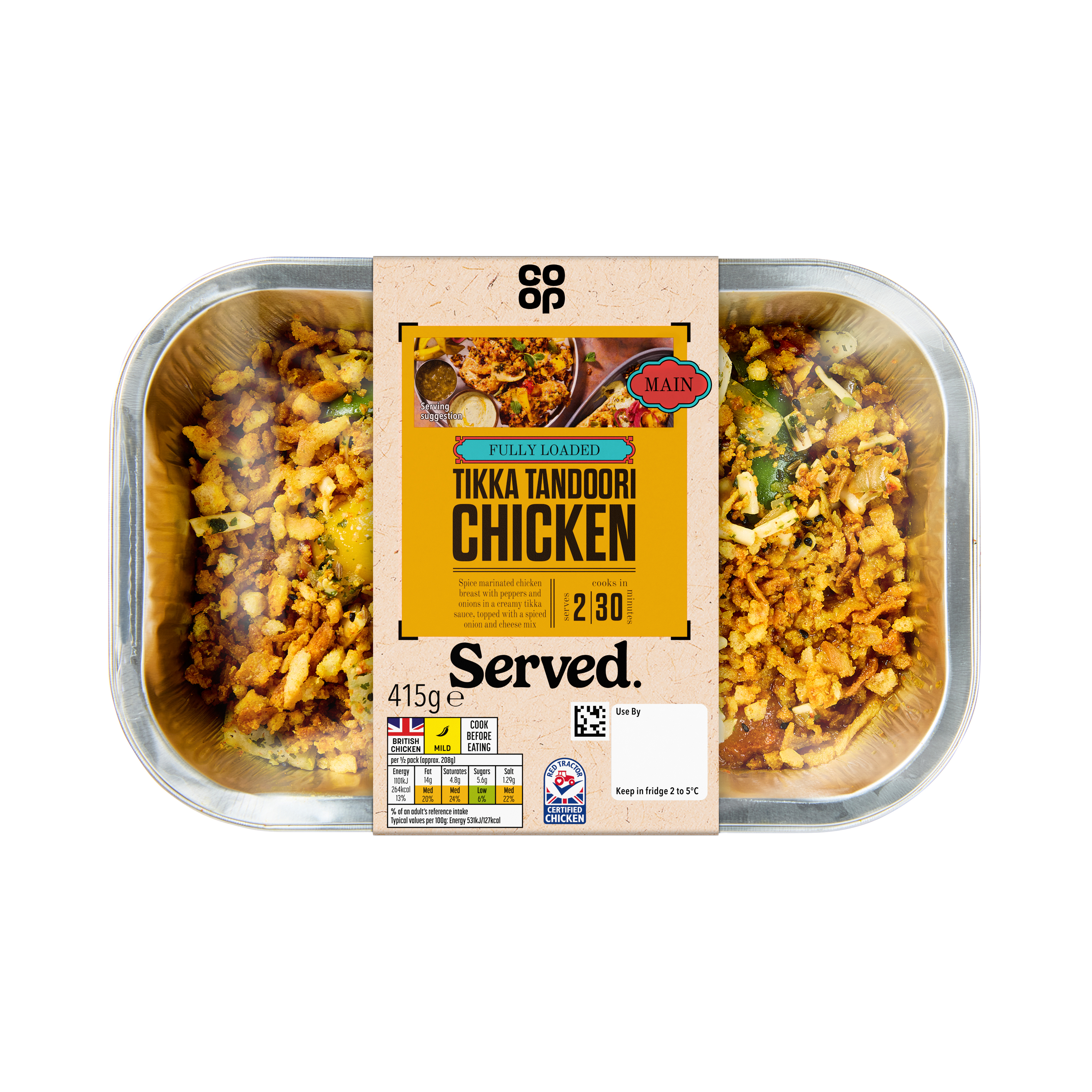Co-op Tikka Tandoori Chicken 415g     