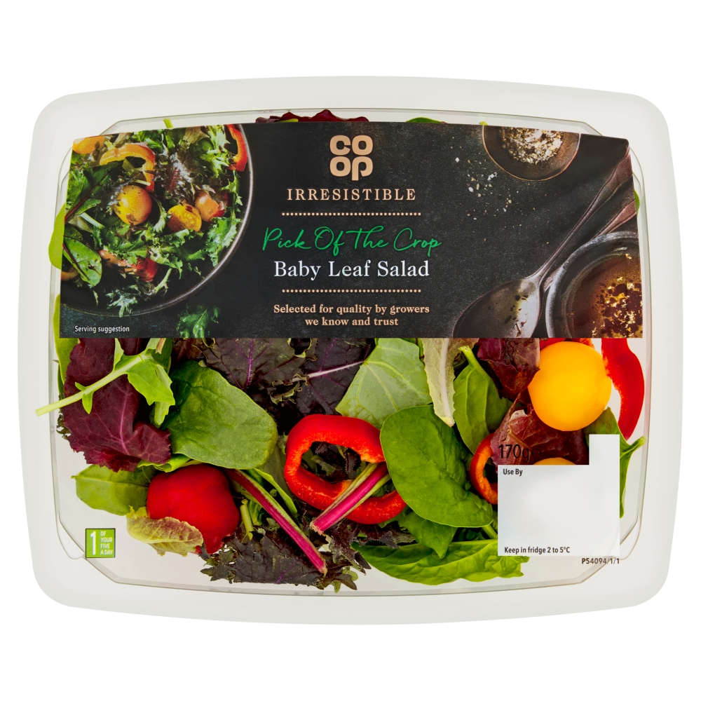 Co-op Irresistible Baby Leaf Salad 170g