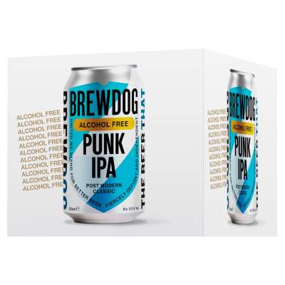 Brewdog Punk Alcohol Free Cans 4x330ml