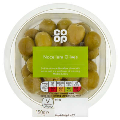Co-op Nocellara Olives 150g 