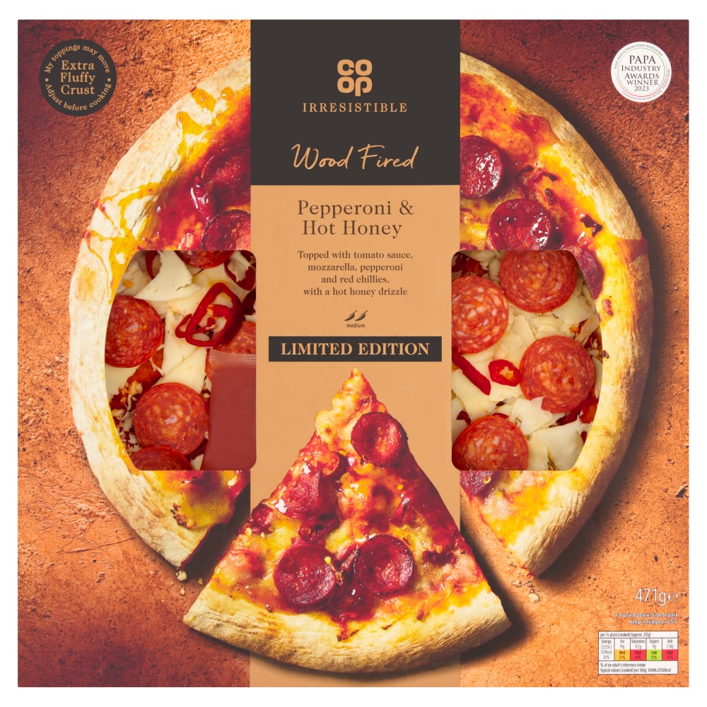 Co-op Irresistible Pepperoni and Hot Honey 471g