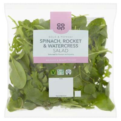 Co-op Watercress Spinach & Rocket 80g
