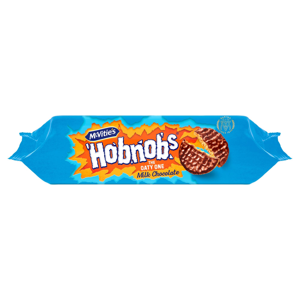 McVitie's Hobnobs Milk Choc Jumbo Pack Biscuits 431g