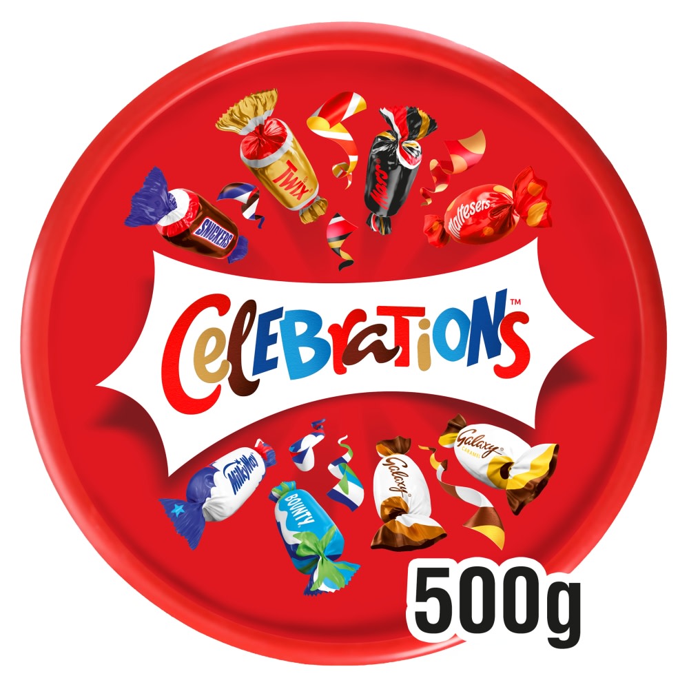 Celebrations Milk Chocolate Tub 500g