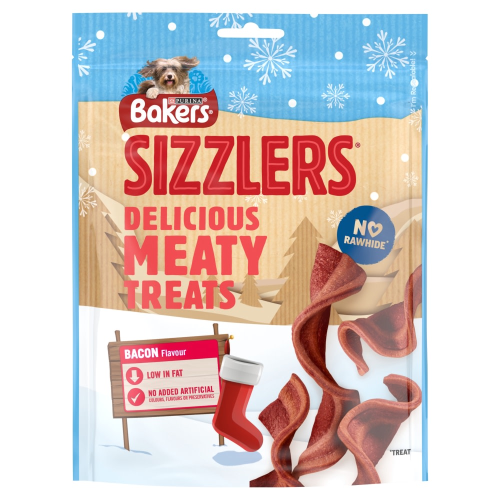 Bakers Sizzlers Bacon Dog Treats