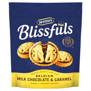 McVitie's Blissfuls Belgian Milk Chocolate & Caramel 228g